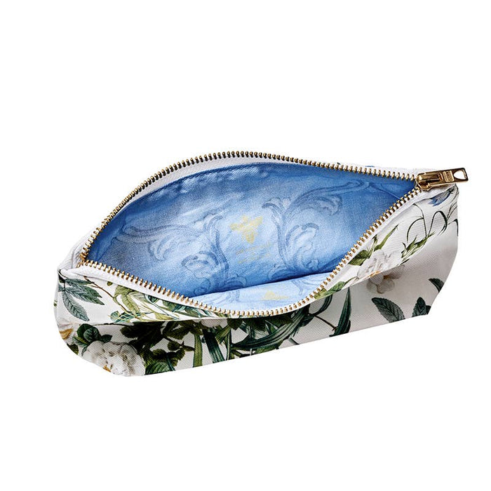 Kosmetiktaske | Clutch | Penalhus | Blue Flower Garden