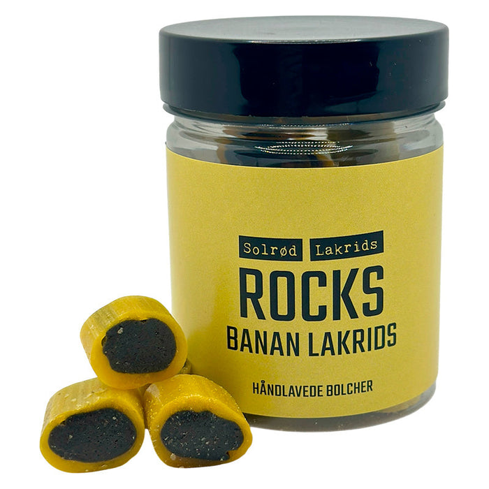 Solrød Lakrids Bananlakridsbolcher – bolcher & karameller