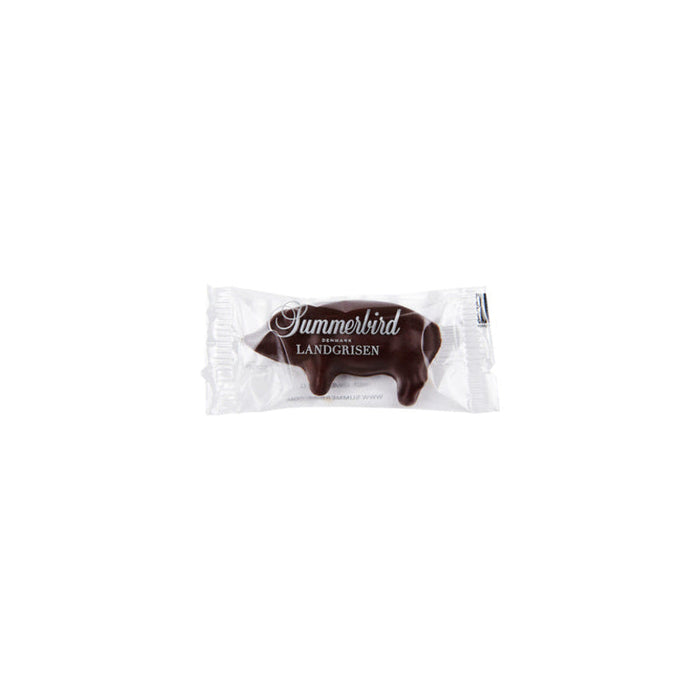 Marcipangris med mørk chokolade | Summerbird