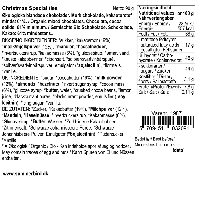 Christmas Specialities gaveæske | Summerbird