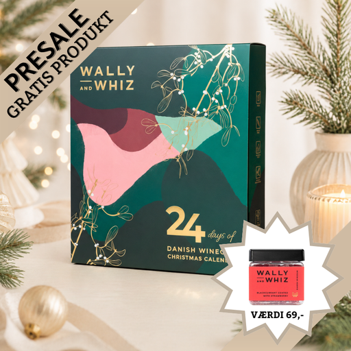 Grøn vingummijulekalender | Wally & Whiz