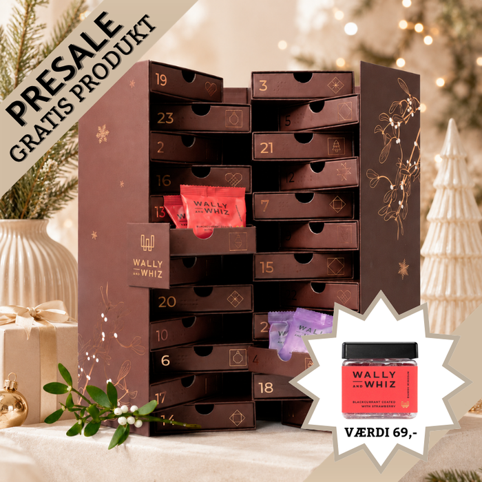 Sharing vingummijulekalender til 2 personer | Wally & Whiz