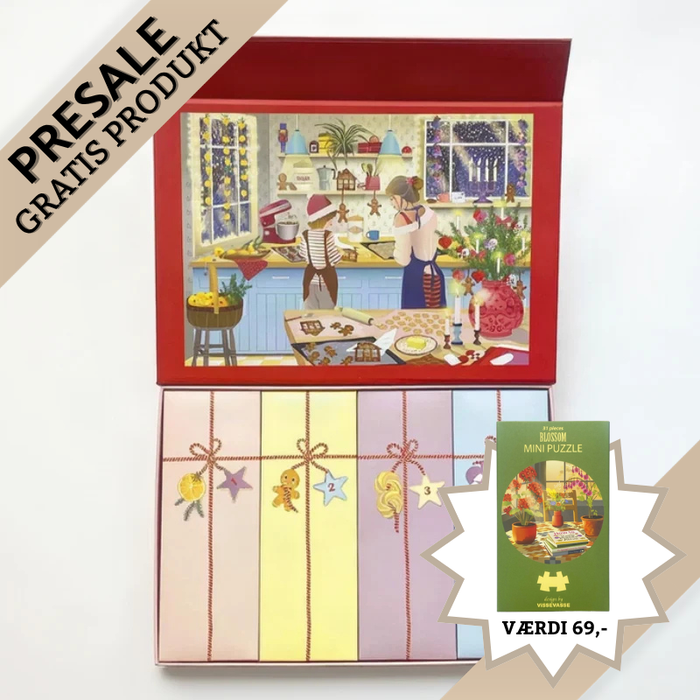 Sweet December puslespils-adventskalender fra ViSSEVASSE