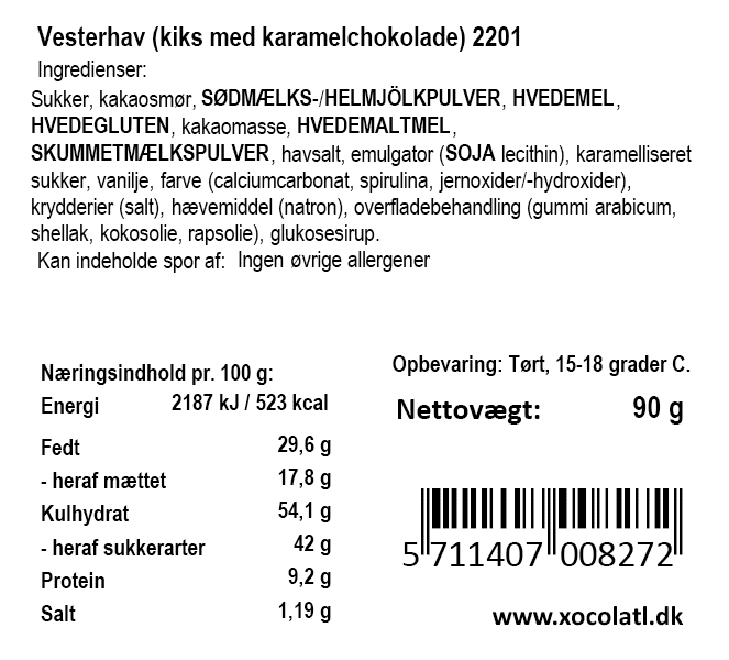 Kiksekugler | Chokolade og havsalt