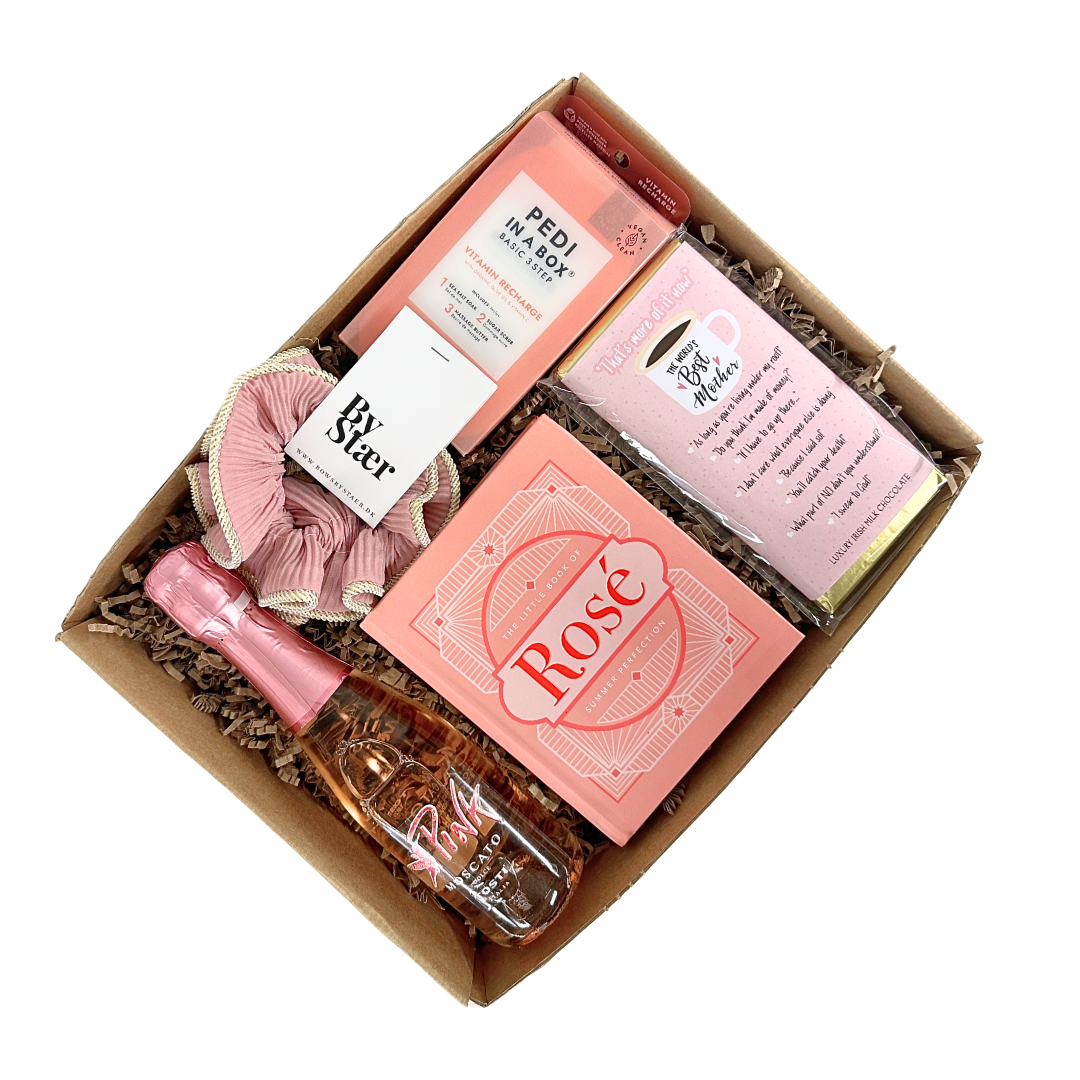 Gave til mor | Med rosé-bobler og forkælelse - Gaestus