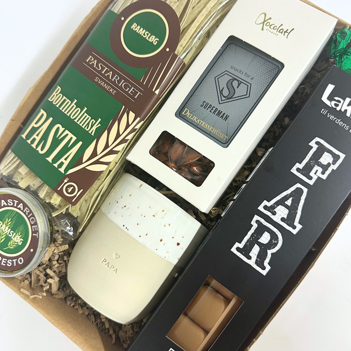 Gave til far | Fars dags gave med delikatesser