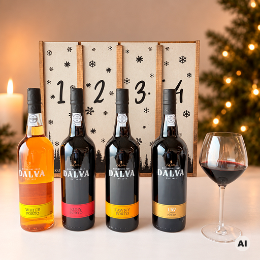 Adventskalender med portvin fra Dalva | Gaestus