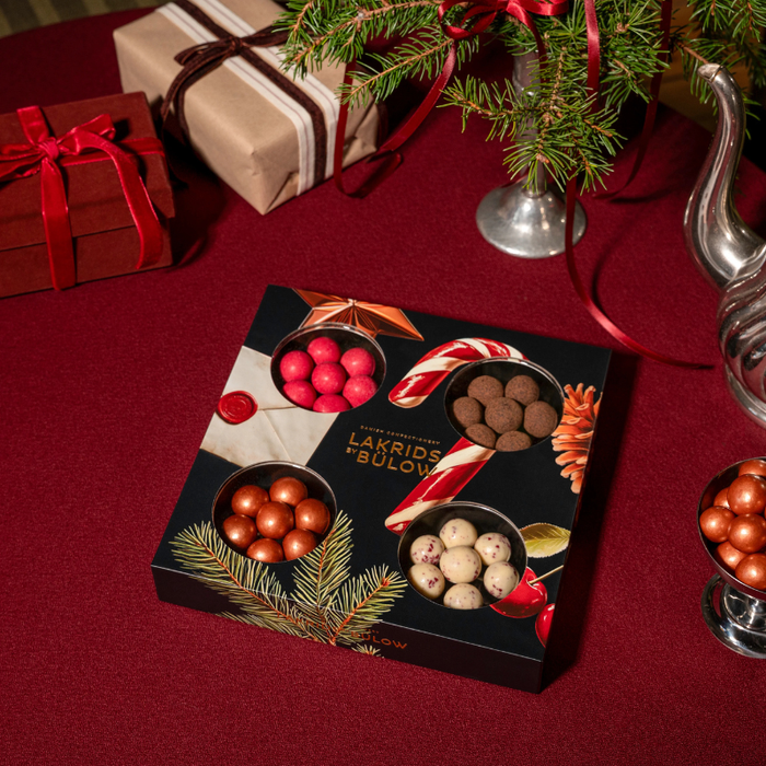 Winter Selection Box med fire lakridsvarianter