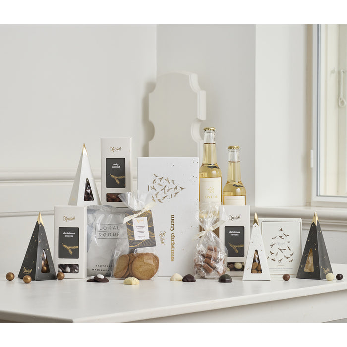 Julegave med chokoladebog og hyldeblomstsaft – Xocolatl Winternight