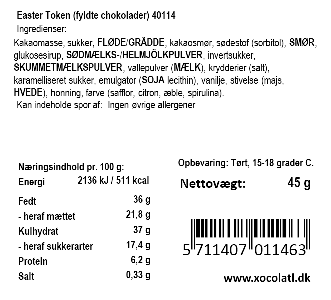 Påskepoletter | Xocolatl