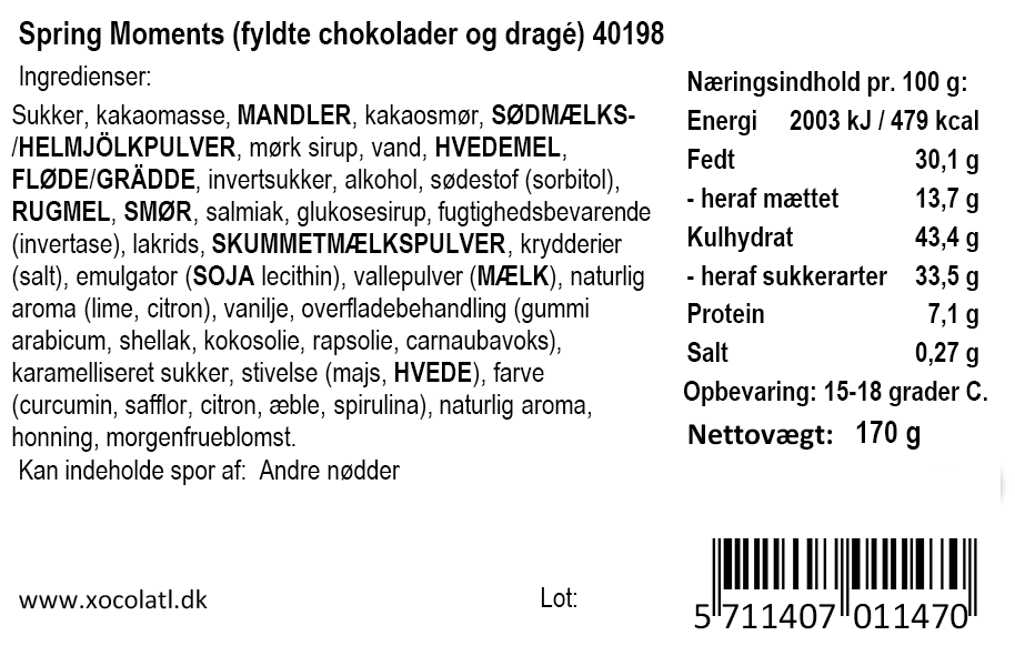 Forårs gaveæske (lille) | Xocolatl