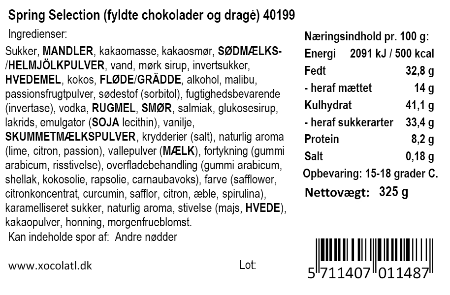 Forårs gaveæske (stor) | Xocolatl