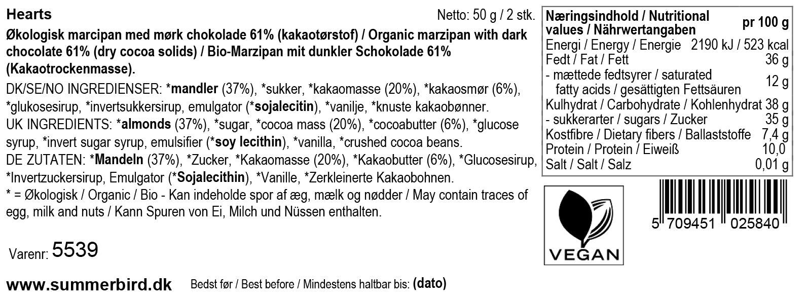 Chokolade gaveæske | Hearts