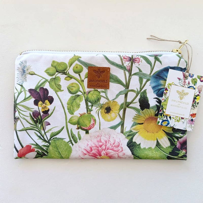 Kosmetiktaske | Clutch | Penalhus | Flower Garden