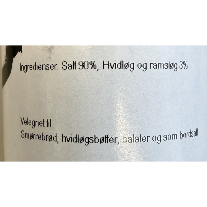 Ramsløg salt i kværn | Hr. Skov