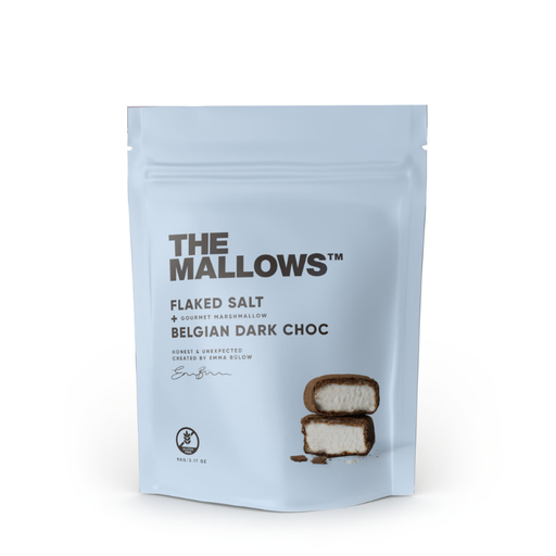 The Mallows skumfidus med salt og mørk chokolade