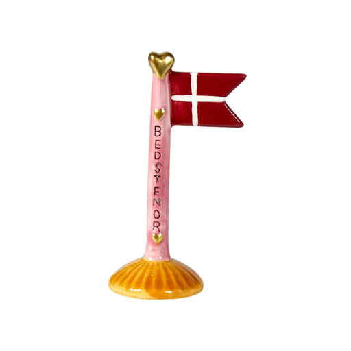 Keramik flag til bedstemor