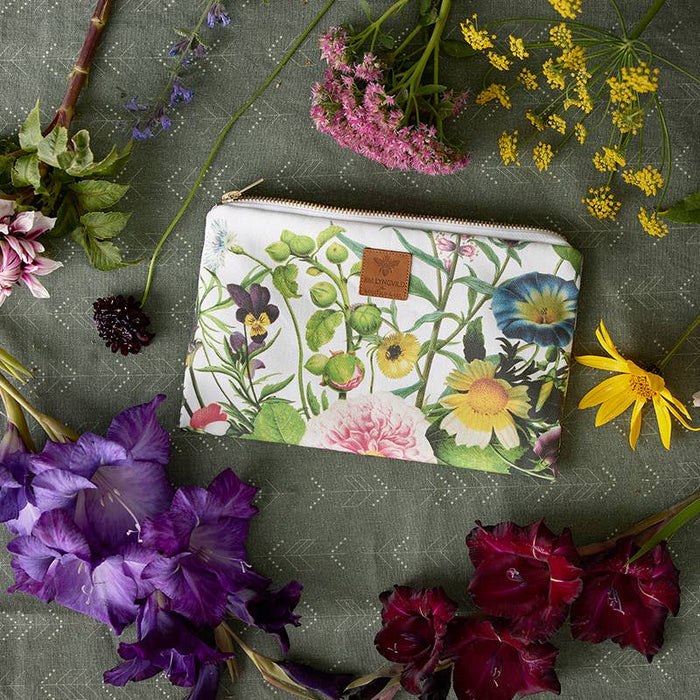 Kosmetiktaske | Clutch | Penalhus | Flower Garden