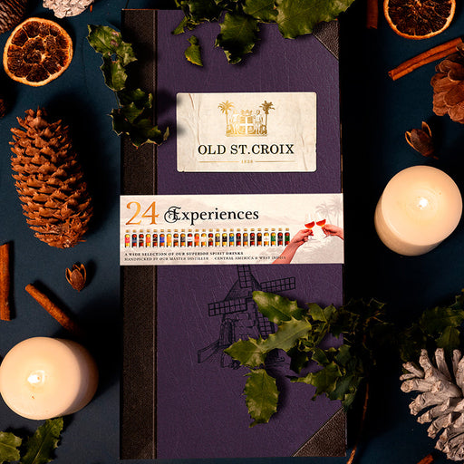 A. H. Riise julekalender med rom. Old St. Croix. Bestil online ved Delikatessehuset.