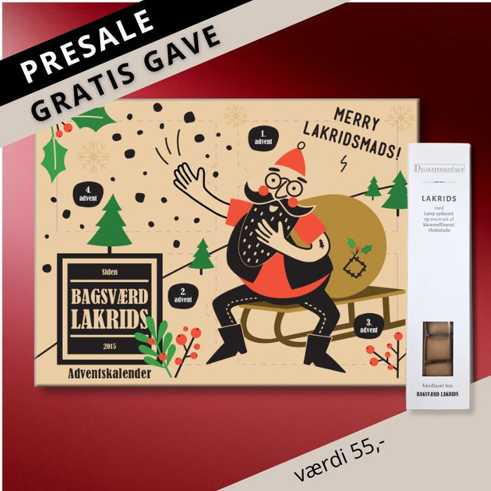 Bagsværd lakrids julekalender PRESALE