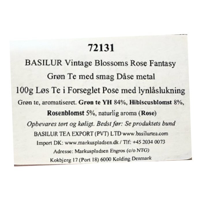 Tedåse Vintage | Blossoms 'Floral Bouquet' | Basilur