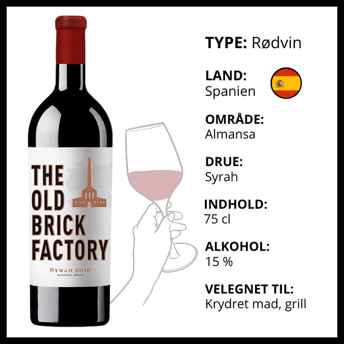 Rødvin | Bodegas Piqueras - The Old Brick Factory