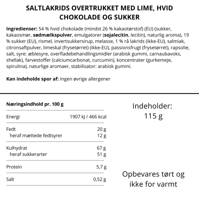 Lakrids by Bülow | Lime Crackle