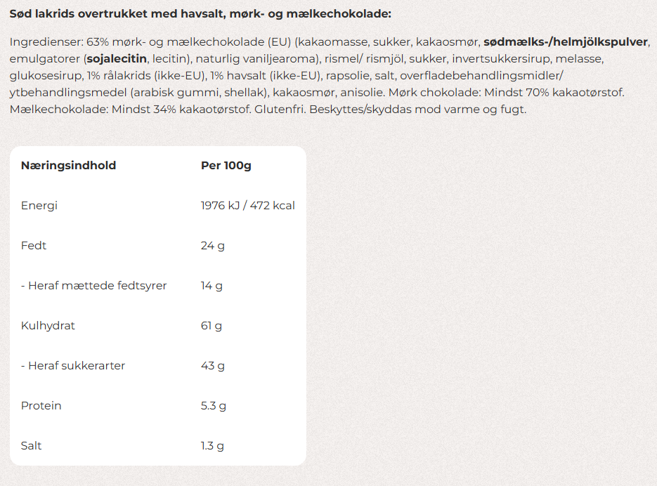 Lakrids by Bülow | F | mini