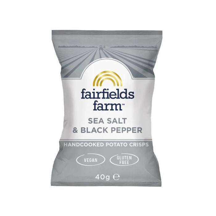 Chips med salt og sort peber, fairfields farm