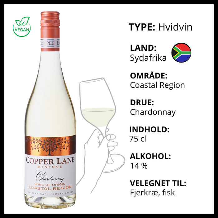 Hvidvin | Copper Lane - Reserva Chardonnay