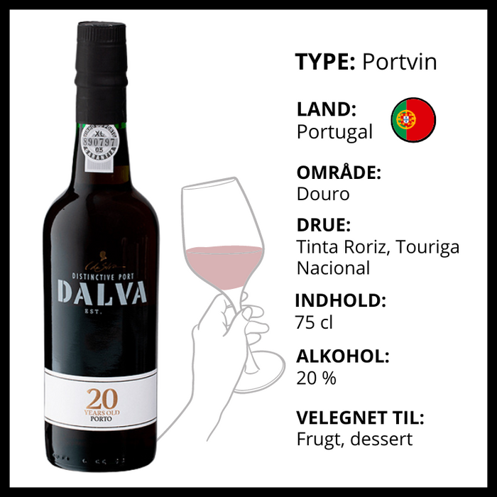 Portvin | Dalva 20 års Porto