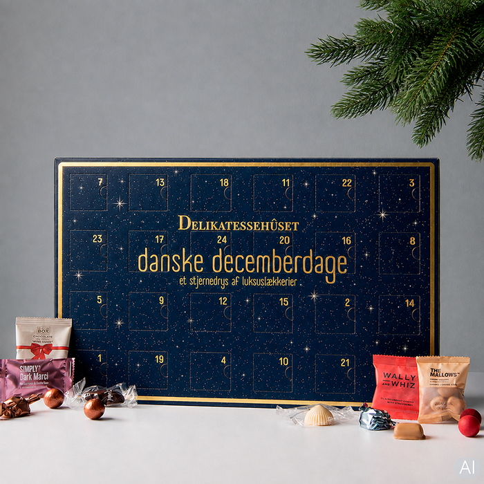 Danske Decemberdage som dansk decembergave fra Delikatessehuset