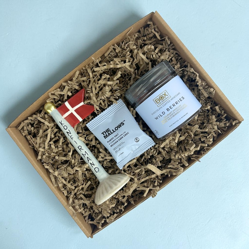 Konfirmationsgave med keramik flag
