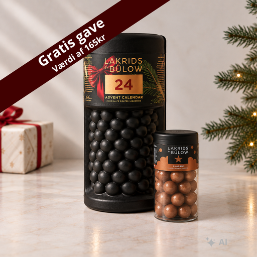 Familie Julekalender 2026 fra Lakrids by Bülow Inkl gratis produkt (Værdi af 165kr.)