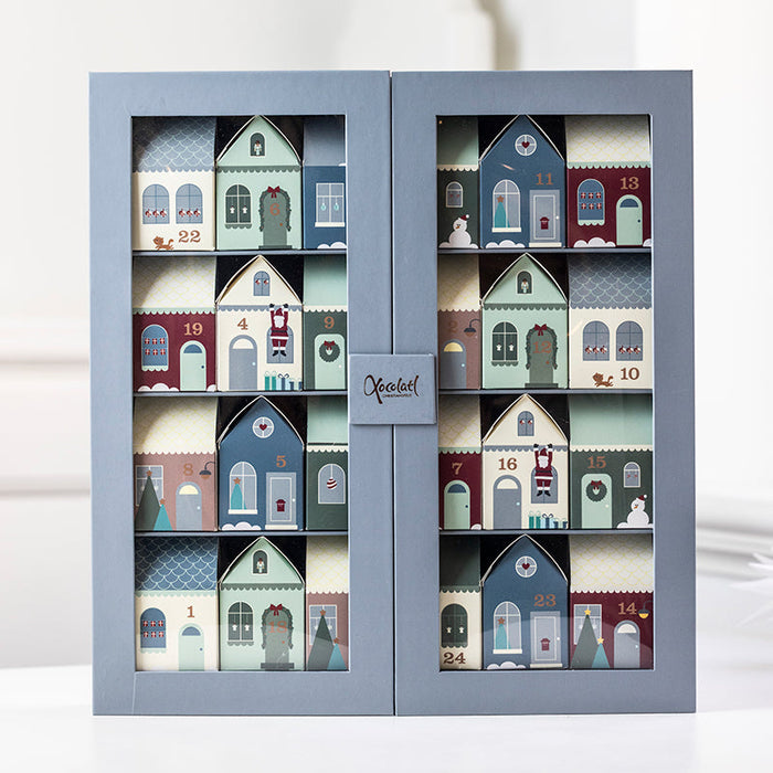 Julekalender fra Xocolatl til 4 personer. Køb online hos Delikatessehuset.