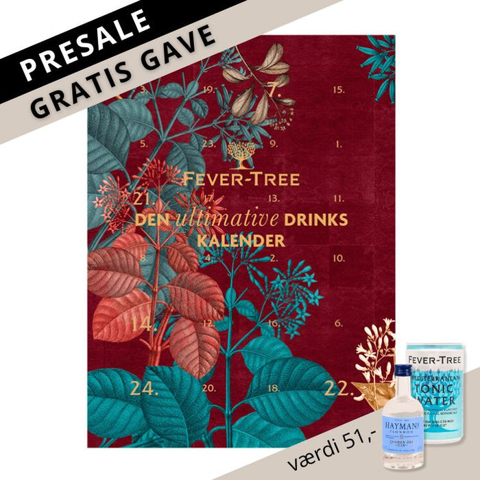 Julekalender fra Fevertree med drinks PRESALE