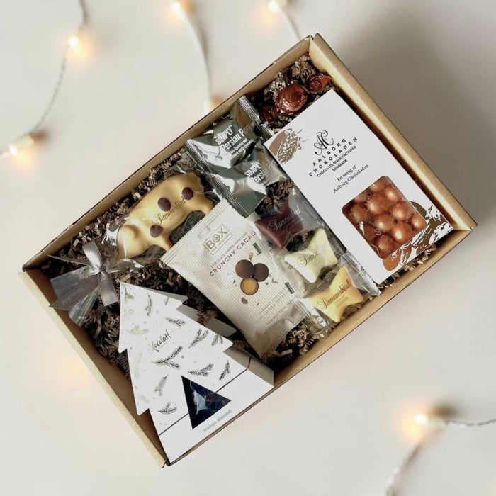 Julegave | En hvid jul med chokolade