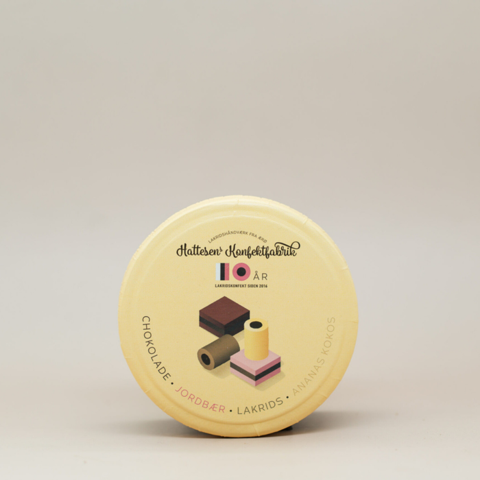 Jubilæums Æske | Hattesen Konfektfabrik