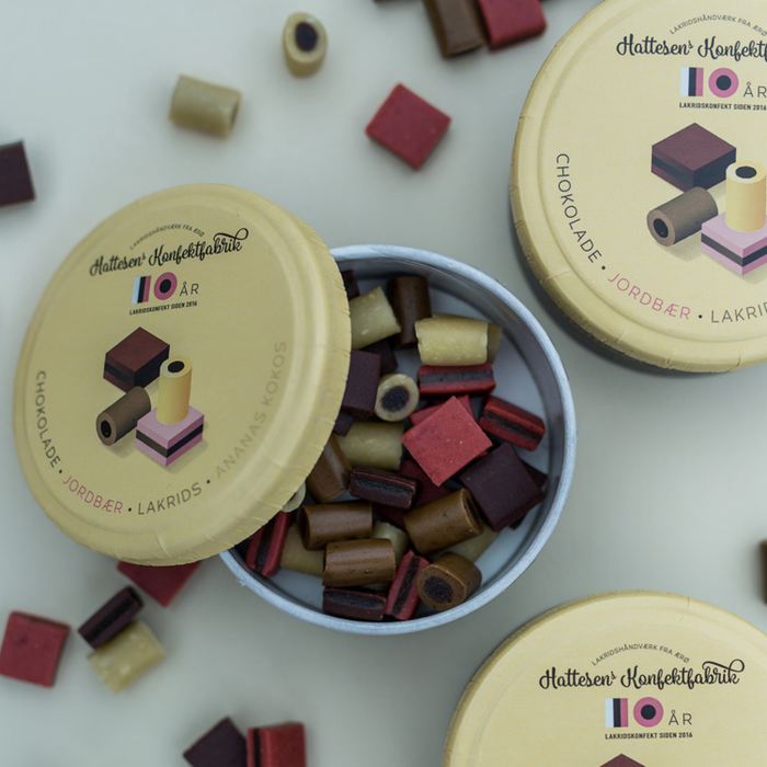 Jubilæums Æske | Hattesen Konfektfabrik