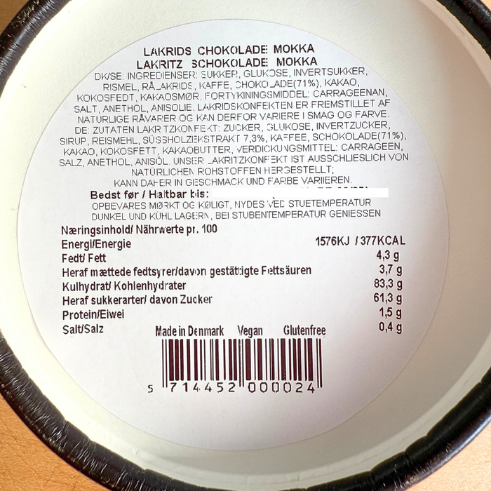 Lakridskonfekt | Lakrids, Chokolade og Mokka