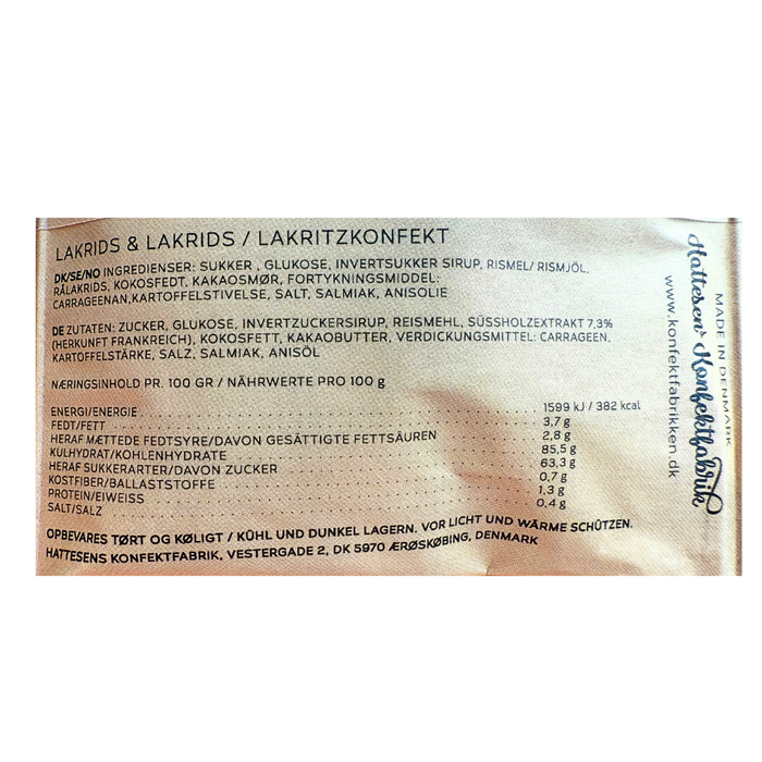 Konfektstykker | Lakrids