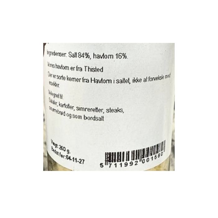 Havtorn salt i kværn - Hr. Skov