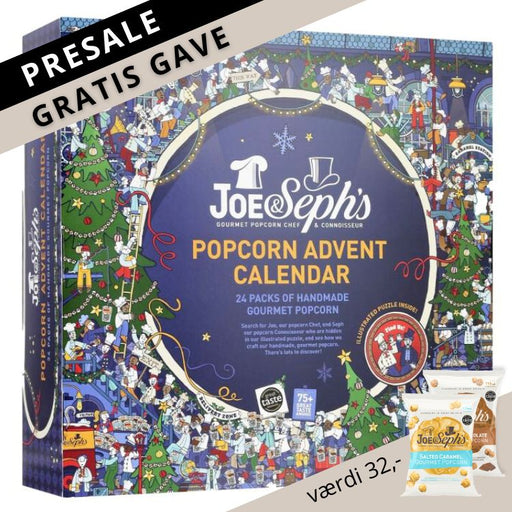 Julekalender fra Joe & Seph med popcorn PRESALE