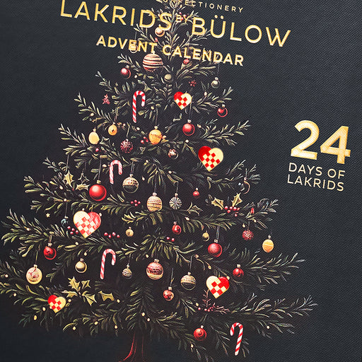 Lakrids by Johan Bülow lakridsjulekalender med 24 låger