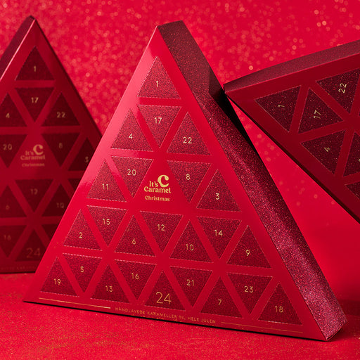 Karamelleriets julekalender 2025 - bestil hos Delikatessehuset