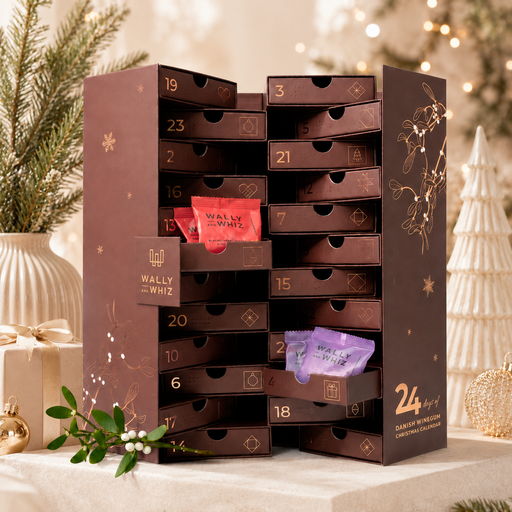 Sharing vingummijulekalender til 2 personer | Wally & Whiz