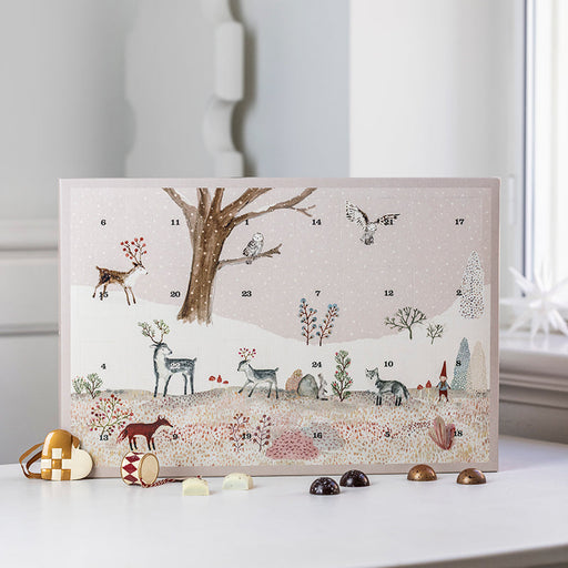 Eksklusiv julekalender fra Xocolatl og Maileg. Køb online hos Delikatessehuset.
