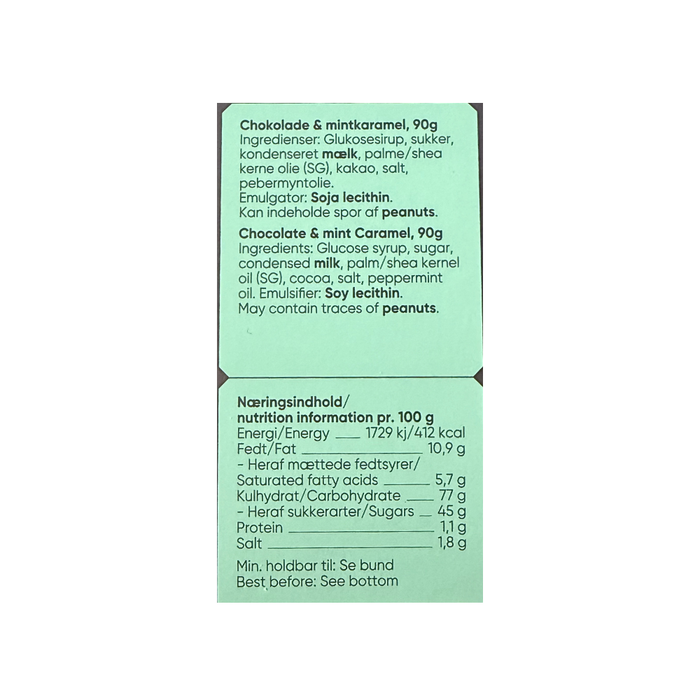 Choko-mint karameller | Karamelleriet