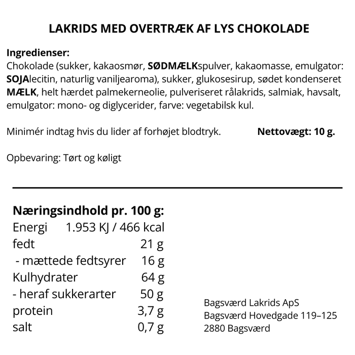 Bagsværd Lakrids | Lys Symfoni, 4 stk.