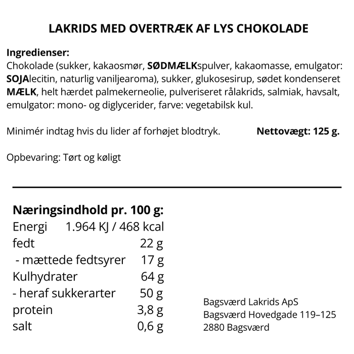 Bagsværd Lakrids | Gaveæske Lys Symfoni